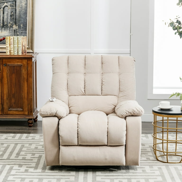 BTMWAY Lift Recliner Fabric Electric Lift Chair with Adjustable