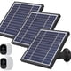 thumbnail image 1 of Panel Solar iTODOS para Arlo Pro y Pro2, Paquete de 3, Cable de 3.6 m, 1 of 7