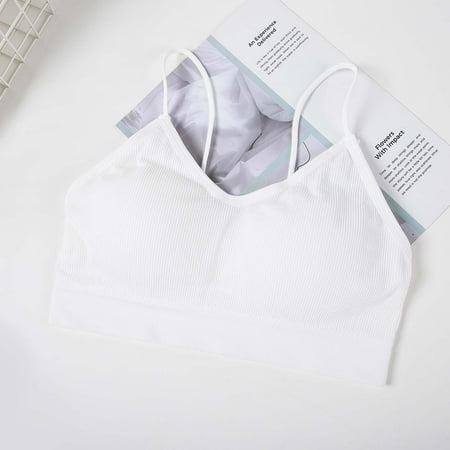 Mrasaso Get It Today Women Underwear Plus Size Lace Bra Back Beauty Gathered Lingerie Comfortable Adjustable BraletteWhite XL