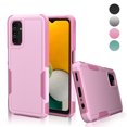 thumbnail image 1 of AggXpf Samsung Galaxy A13 5G Case, Dual Layer Case for Galaxy A13 5G, Shockproof Drop protection Cover for Samsung Galaxy A13 5G, Full-Body Shockproof Protection Case, Pink, 1 of 7
