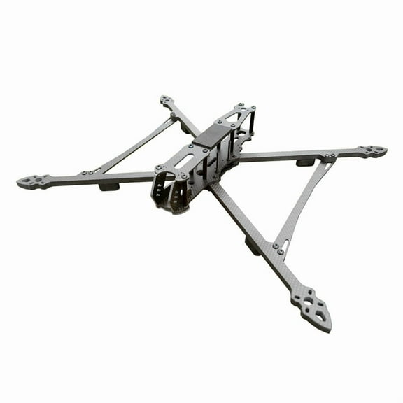 MARK4 V2FPV Drone Frame Kit Fiber RC FPV Free-Racing Drone Four-Axle Flyover Drone Aerial Photography Drone 11.8Inch