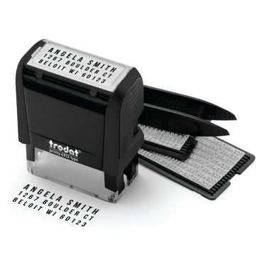 Self-Inking Standard Mail Stacked Stamp, Trodat Printy 4911, Press and ...