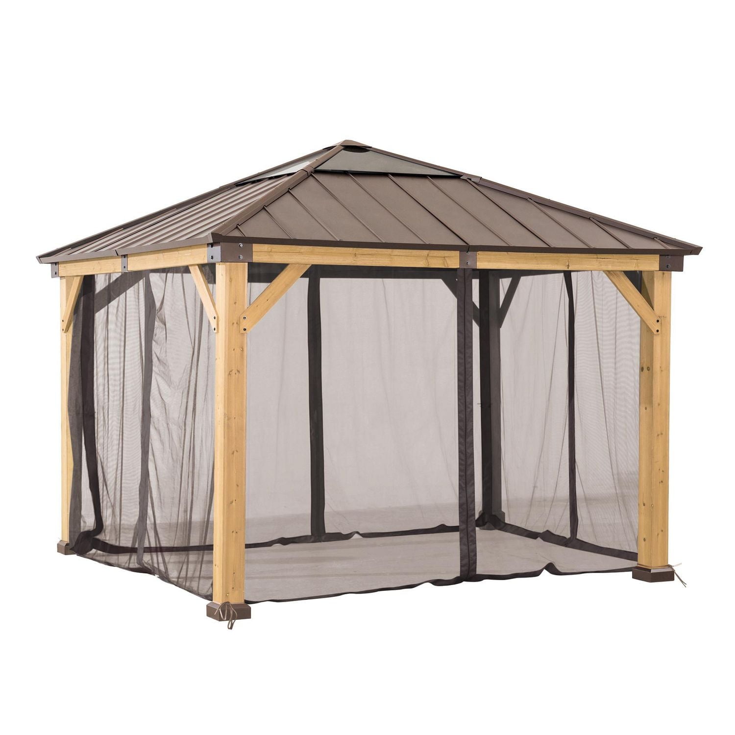Sunjoy Universal Mosquito Netting for 11 ft. ×11 ft. Wood-Framed