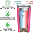 thumbnail image 2 of Best Wife Ever I Birthday Mug Tumbler I Vacuum-Insulated Stainless Steel Mug Tumbler with Lid, Birthday Gift for Wife Her Women, 20-Ounce Pink, 2 of 6