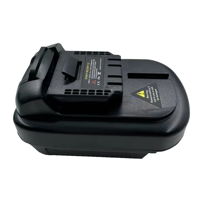 DM18DW12 Battery Adapter for De*walt/Mil*wau*kee 18V 20V Li-ion Battery Convert to for De*walt 12V Power Tools Electric Drill Use