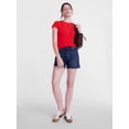 thumbnail image 2 of Scenario Women's and Women's Plus Tee with Short Cap Sleeves, Sizes XS-4X, 2 of 5