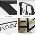 thumbnail image 3 of Foldable Trash Bag Holder, Portable Trash Bag Holder, Collapsible Garbage Bag Holder, Sling Trash Can Holder, Expandable Trash Can Holder, for Kitchen, Camping, Office, Travel, 3 of 5