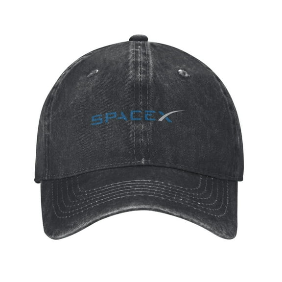 Spacex Cowboy Hat Baseball Hat Trucker Hat For Men Women Retro Denim Hats Baseball Cap Dad Hat