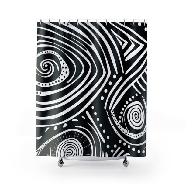 Black White Bathroom Decor
