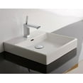 thumbnail image 4 of Ws Bath Collections Unlimited 46.01 BM Unlimited 18-5/16" Rectangular Ceramic Vessel Or, 4 of 6