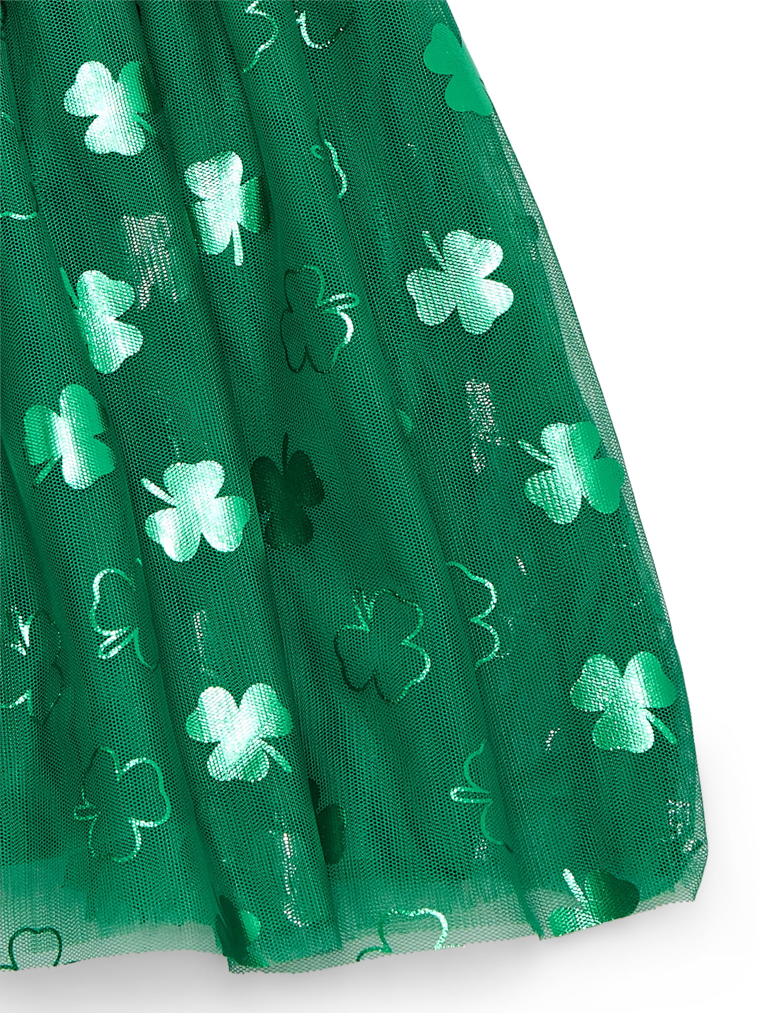 St. Patrick's Day Girls Foil Print Tutu Skirt from Way To Celebrate, Sizes 4-18