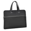 Weloille 1 Pack Business Briefcase, Portable File Bag Document Handbag, Large Capacity Waterproof Office Tote Bag, Suitable for Business Meetings Work Office and Carrying Documents Laptops