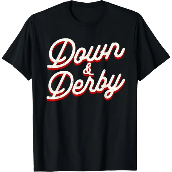 Horse Racing Retro Vintage Down Derby KY Graphic Unisex T-Shirt Y2790, Up to Size 5XL