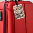 thumbnail image 5 of Sweet Maine Coon Cats Faux Leather Travel Luggage Tag, 5 of 7