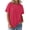 Hot-Pink, variant on Oversized Tshirts for Women Crew Neck Short Sleeve Tops Summer Casual Basic Tees, S-2XL