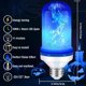 thumbnail image 2 of 2 Pack LED Flame Effect Bulbs - Newly Upgraded 4 Modes, 2 of 3