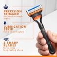 thumbnail image 2 of Recambios para cuchillas de afeitar Gillette Fusion 5 para hombre, 10 o 2 unidades, 2 of 8