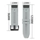 thumbnail image 2 of Silicone Smart Watch Band Portable for Garmin Fenix 6 5 Forerunner 935 Quatix 5, 2 of 6