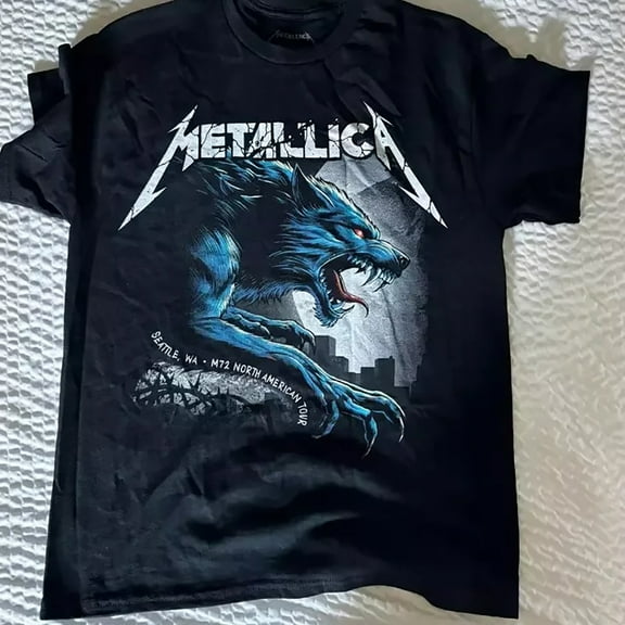 Metallica Seattle Night 1 Aug 30th 2024 Unisex Shirt Gift For Fan S-5XL