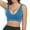 Blue, variant on Bras for Women,Front Buckle Lace Edge Seamless Movement Yoga Sleep Bra for Support and Comfort,Sports Bras for Women,White,L