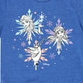 thumbnail image 3 of Frozen 2 - Anna Elsa Olaf Snow - Toddler And Youth Short Sleeve Graphic T-Shirt, 3 of 5
