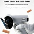 thumbnail image 2 of Rechargeable High-Speed Cardboard Cutter, Electric Box Cutter with 4 Adjustable Speeds, Cordless Tool for Cutting Cardboard, Plastic, Leather & Packages, 2 of 7
