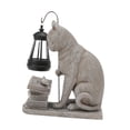 thumbnail image 2 of Estatua Solar de gato para jardín, lámpara para exteriores, exhibición de luz Solar, arte decorativo para patio trasero, figura de escultura Animal, 2 of 8