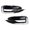 Chrome/Black, variant on For Buick Enclave 2018 2019 2020 Fog Light Bezel Driver Side | Front | ABS Plastic | Textured Black | With Chrome Molding | Replacement For GM1038223 | 84238814