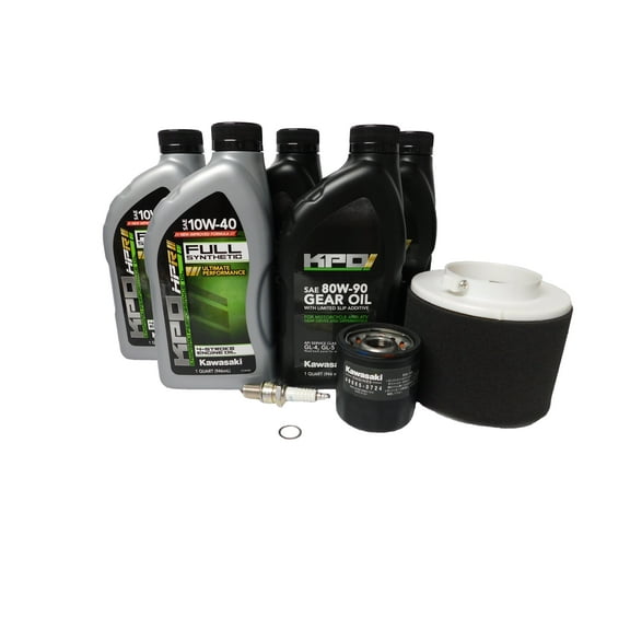 2008-2015 Kawasaki Mule 610 KAF400 4x4 OEM Full Synthetic Service Kit KAW165