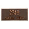 Hartford - Standard Wall - Two Line- Antique Copper