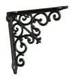 thumbnail image 2 of Soporte decorativo para estante, soporte de estantería de metal estilo vintage para montaje en pared, ideal para garaje, cocina y hogar. M, 2 of 8