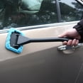 thumbnail image 4 of Window Cleaner Long Handle Car Wash Brush Dust Car Care Windshield Shine, 4 of 6