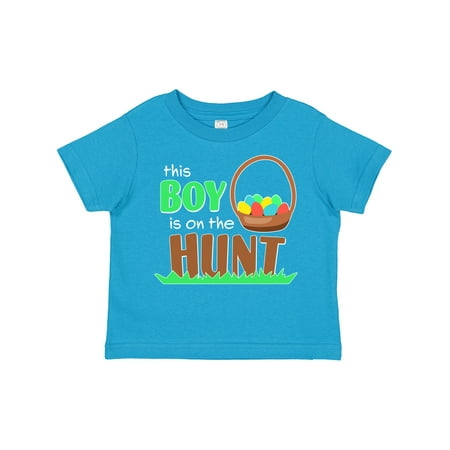 

Inktastic This Boy is on the Hunt- Easter Eggs Gift Toddler Boy Girl T-Shirt