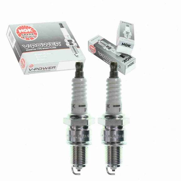 2 pc NGK 4268 V-Power Spark Plugs for 105 105C2 105S 1765233 1835174T 3015 31 31C2 31S 4079 41-618 646 646BP 646DP2 7514 7523 7923 AGS52C-6 AGS52C-6F4 R44XLS6 R45NSX R45XLS6 RN14MC5 RN14Y6 RN16YC5