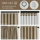 thumbnail image 5 of Cortinas Topfinel Blackout de lino, 260 x 260 cm, con ganchos, 2 paneles, 5 of 8