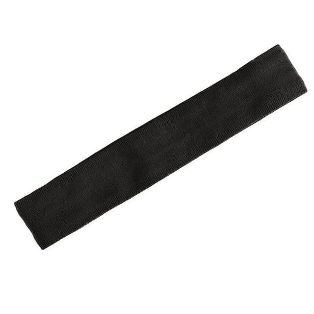 Diademas de fitness para mujer, diadema deportiva para mujeres y hombres, diadema para el sudor para hombres y mujeres, diademas absorbentes del sudor 1 pieza (negro)