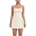 thumbnail image 2 of Bnwani Tennis Dresses for Women,Summer Dresses for Women,Built-in Bra,Quick Drying,Breathable,Casual,White,L, 2 of 5
