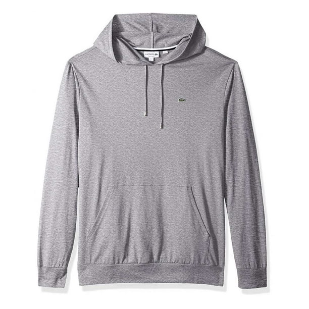 Lacoste Long Sleeve Jersey Hoodie T-Shirt - Walmart.com