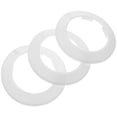 thumbnail image 4 of 10pcs Pipe Decorative Covers Collar Pipe Covers Round Reusable Escutcheon Plates, 4 of 8