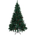 thumbnail image 1 of Árbol de Navidad con decoraciones árbol de Navidad falso árbol de Navidad Artificial para fiesta en casa al aire libre interior, 1 of 9