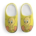 thumbnail image 3 of Kids Slippers Looney Tunes Tweety House Slippers Warm Soft Plush Slipper Anti-Slip Winter House Shoes for Boys Girls, 3 of 7