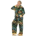 thumbnail image 2 of White Mark Pyjama 2 Pcs pour Femmes à Imprimé de Fleurs Sauvages, 2 of 5