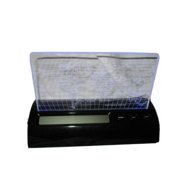 NexxTech World Illuminious Map Desktop LCD Clock