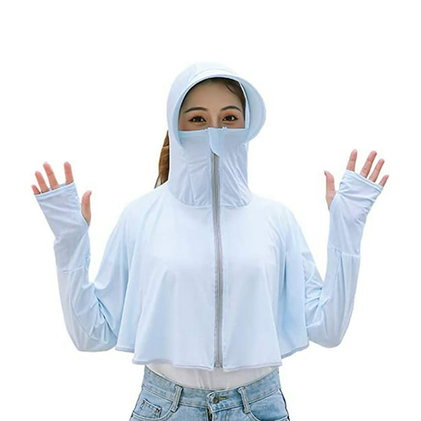 Chaqueta de protección solar para mujer UPF50 Camisa de protección solar Bolsillo de protección solar Adepaton CPB-YY90-1