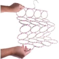 thumbnail image 2 of Colgador de armario LIUYMXG plegable 28 ranuras para bufandas, corbatas, cinturones, 2 of 5
