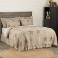 thumbnail image 5 of VHC Brands VHC Khaki Tan Farmhouse Americana Bedding Sawyer Mill Star Independence Day/4th of July Quilt, 5 of 5