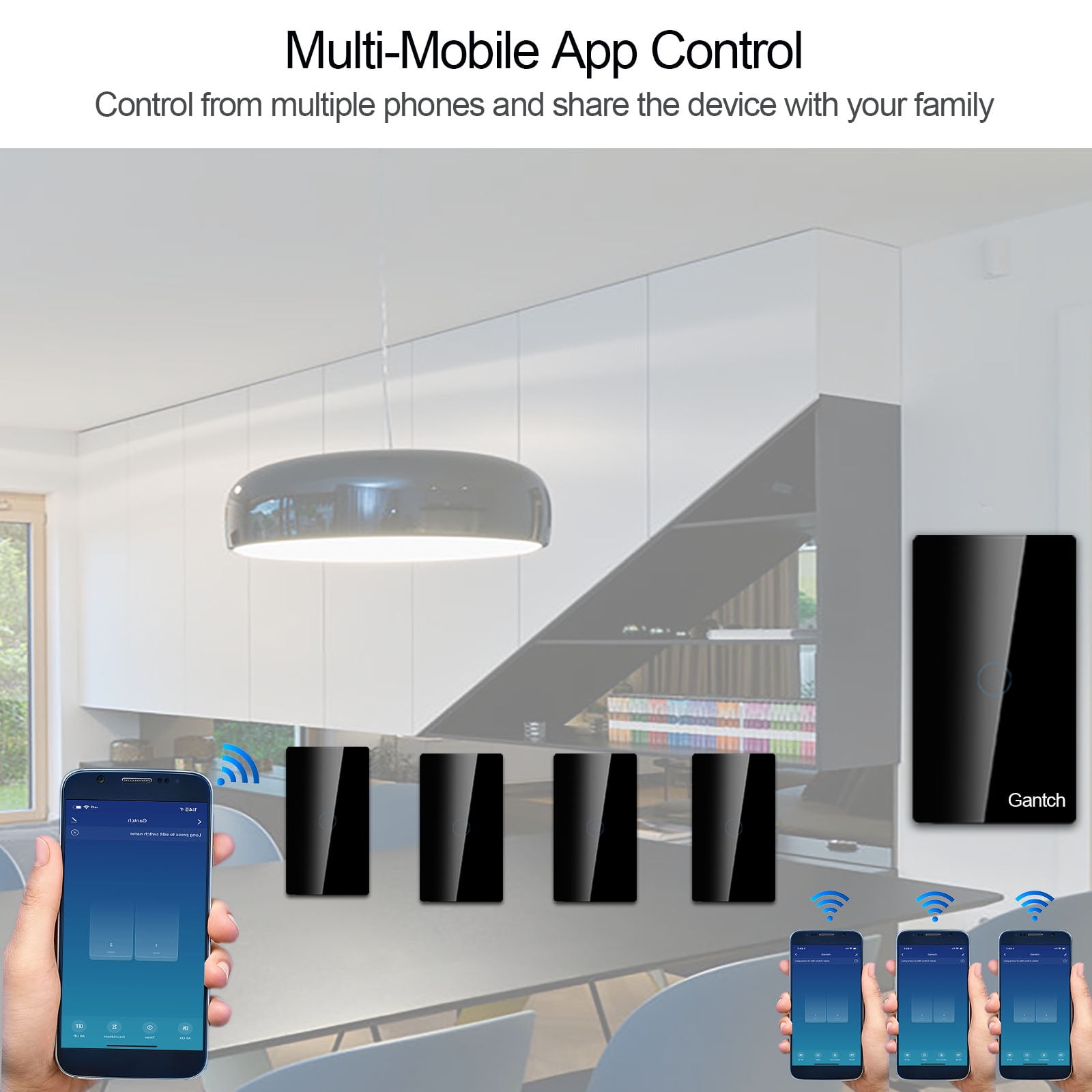 Tuya ZigBee 3.0 Hub/Wired Gateway Smart Home Bridge Compatible with Alexa and Google Home Assistant Work with Tuya Smart/Smart Life App