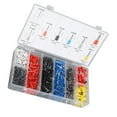 1200 Pcs Wire Crimp Terminal Assortment Kit Cold Pressed Electrical Wire Connectors for Home