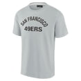 thumbnail image 2 of Unisex Fanatics Gray San Francisco 49ers Elements Super Soft Short Sleeve T-Shirt, 2 of 3