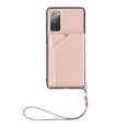 thumbnail image 3 of for Samsung Galaxy S20 FE Wallet Case with Card Holder Case with RFID Blocking Card Slots, Double Magnetic Clasp Durable Shockproof Kickstand Detachable Wrist Strap Cover,Rosegold, 3 of 6